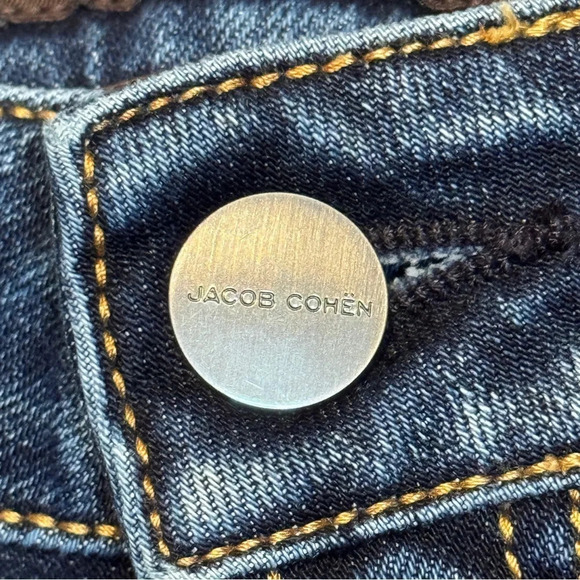 Jacob Cohen Jeans Size 26 Medium Wash Slim Rare Luxury Denim Made in Italy PW711 - Picture 5 of 14